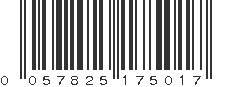 UPC 057825175017