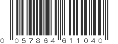 UPC 057864611040