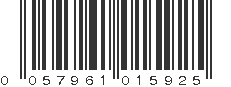 UPC 057961015925