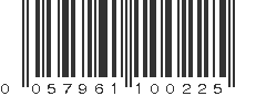 UPC 057961100225