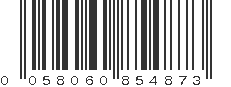 UPC 058060854873