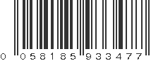 UPC 058185933477