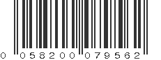 UPC 058200079562