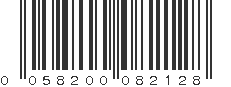 UPC 058200082128