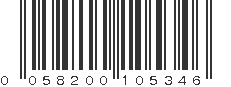 UPC 058200105346