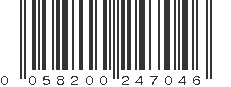 UPC 058200247046