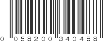 UPC 058200340488