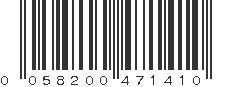 UPC 058200471410