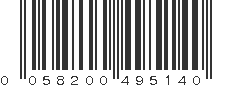 UPC 058200495140