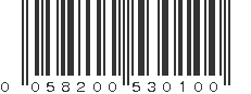 UPC 058200530100