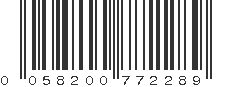 UPC 058200772289