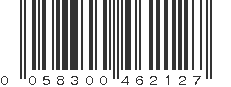 UPC 058300462127