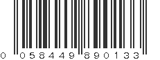 UPC 058449890133