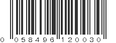 UPC 058496120030