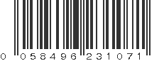 UPC 058496231071