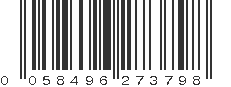 UPC 058496273798