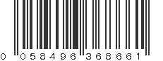 UPC 058496368661