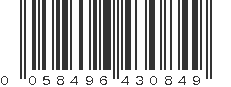 UPC 058496430849