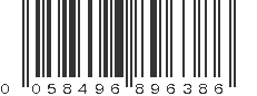 UPC 058496896386