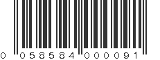 UPC 058584000091