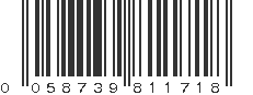 UPC 058739811718