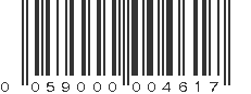 UPC 059000004617