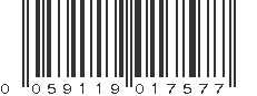 UPC 059119017577