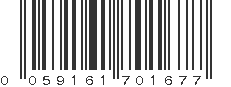 UPC 059161701677