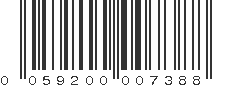 UPC 059200007388