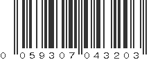 UPC 059307043203