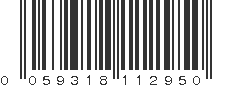 UPC 059318112950