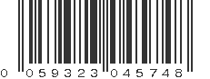 UPC 059323045748