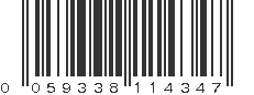 UPC 059338114347