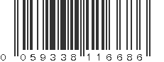 UPC 059338116686