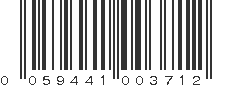 UPC 059441003712