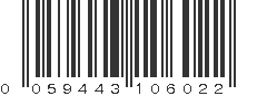 UPC 059443106022