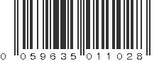 UPC 059635011028