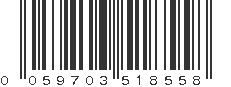 UPC 059703518558