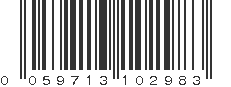 UPC 059713102983