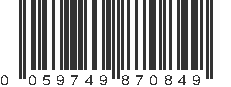 UPC 059749870849