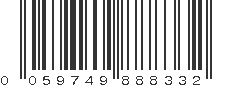 UPC 059749888332