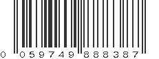 UPC 059749888387