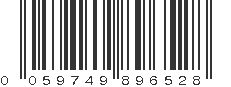 UPC 059749896528