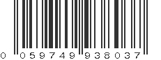 UPC 059749938037