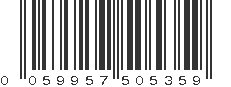 UPC 059957505359