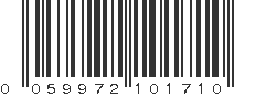 UPC 059972101710