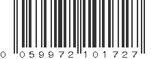 UPC 059972101727