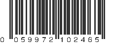 UPC 059972102465