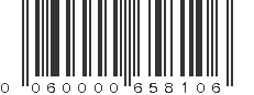 UPC 060000658106