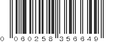UPC 060258356649